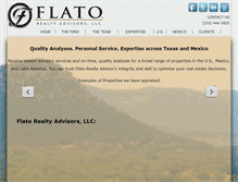 Tablet Screenshot of flatorealtyadvisors.com